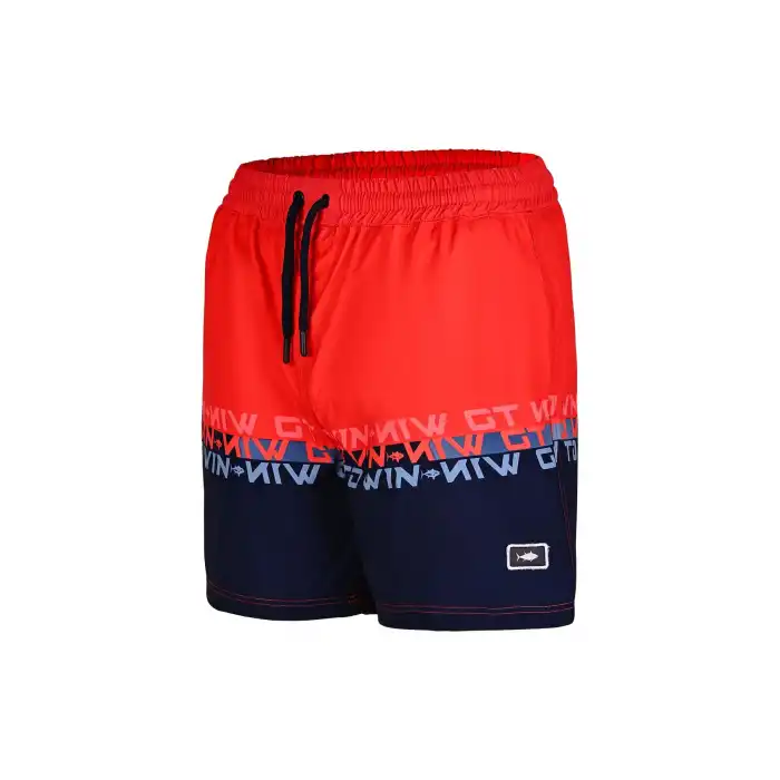 Fujin Pro Angler Short Mayo Scarlet Dark Navy