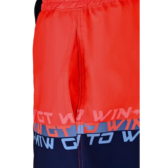 Fujin Pro Angler Short Mayo Scarlet Dark Navy