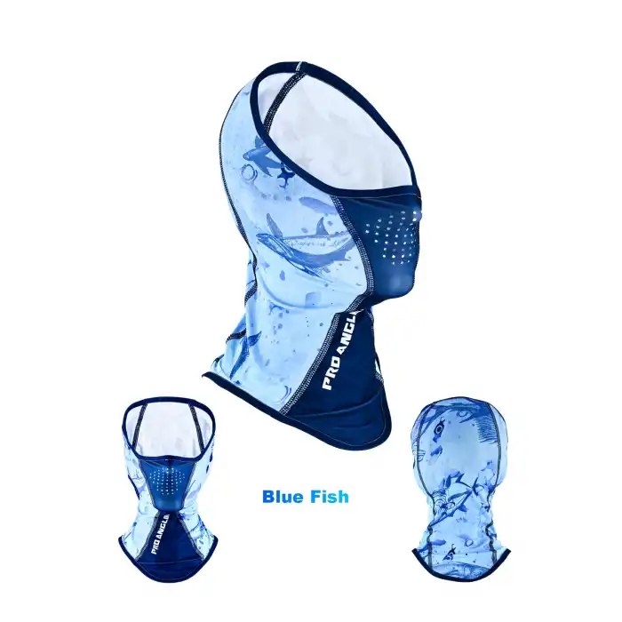 Fujin Pro Angler Sungaiter Boyunluk Blue Fish