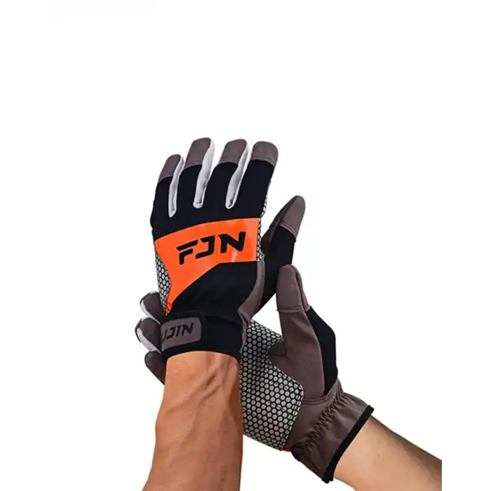 Fujin Pro Angler Trolling Gloves Black
