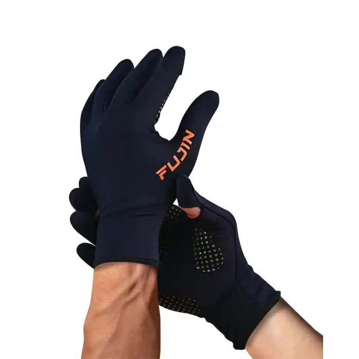 Fujin Pro Angler Winter Gloves Black