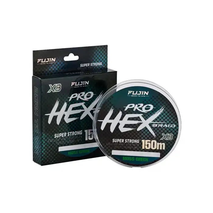 Fujin Pro Hex 8X 150Mt. Moss Green İp Misina