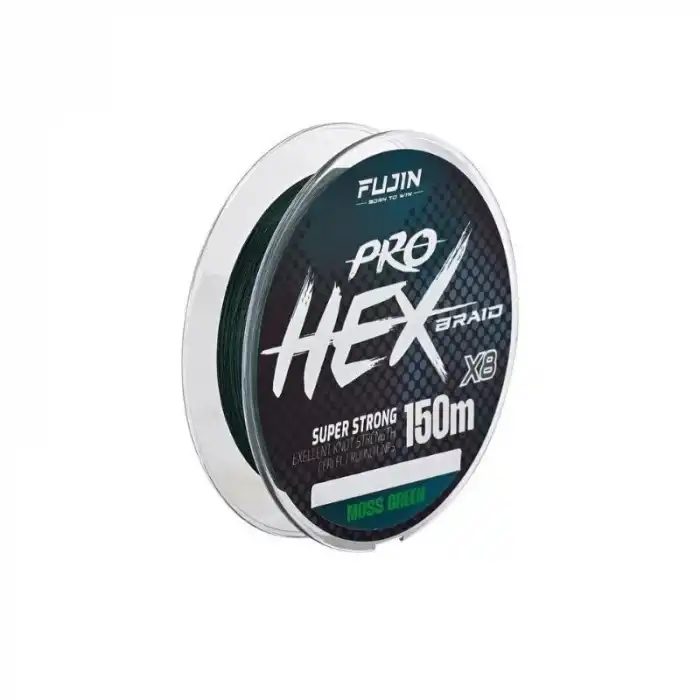 Fujin Pro Hex 8X 150Mt. Moss Green İp Misina
