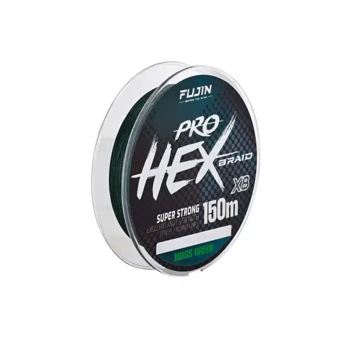 Fujin Pro Hex 8X 150Mt. Moss Green İp Misina