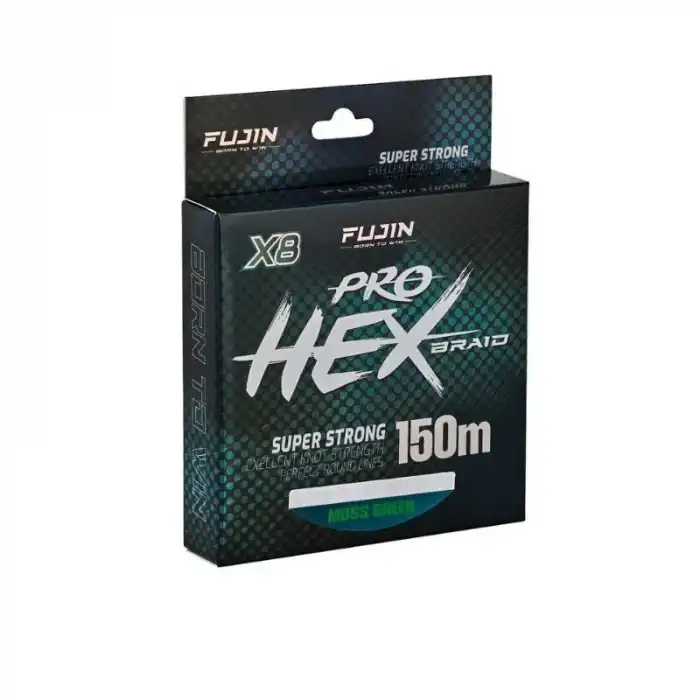 Fujin Pro Hex 8X 150Mt. Moss Green İp Misina