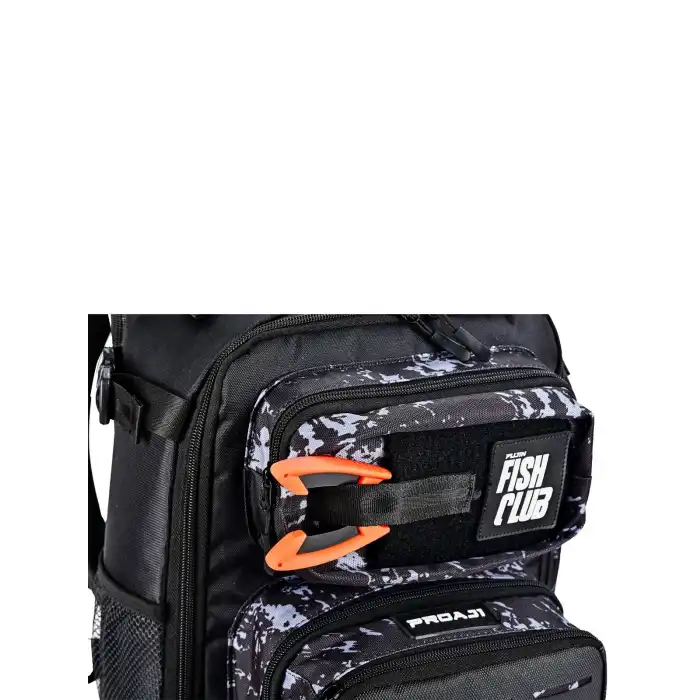 Fujin ProAji Back Pack Black Camo Balıkçı Sırt Çantası