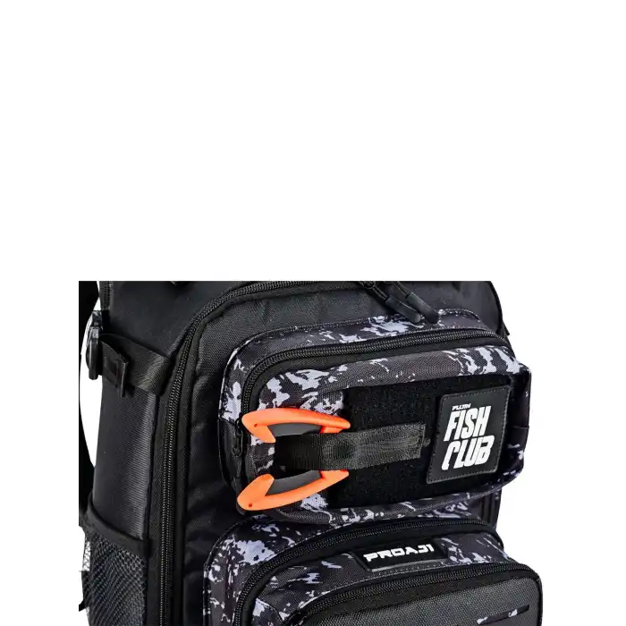 Fujin ProAji Back Pack Black Camo Balıkçı Sırt Çantası