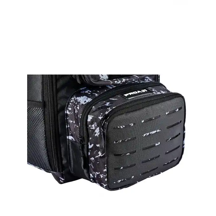 Fujin ProAji Back Pack Black Camo Balıkçı Sırt Çantası
