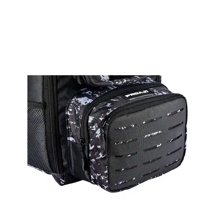 Fujin ProAji Back Pack Black Camo Balıkçı Sırt Çantası