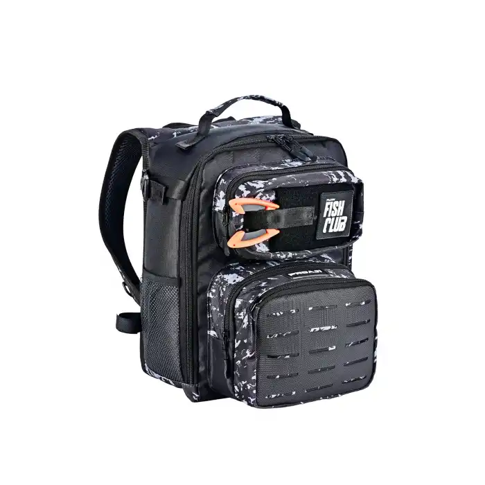Fujin ProAji Back Pack Black Camo Balıkçı Sırt Çantası