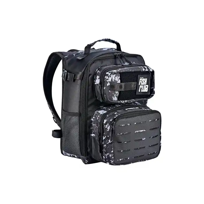 Fujin ProAji Back Pack Black Camo Balıkçı Sırt Çantası