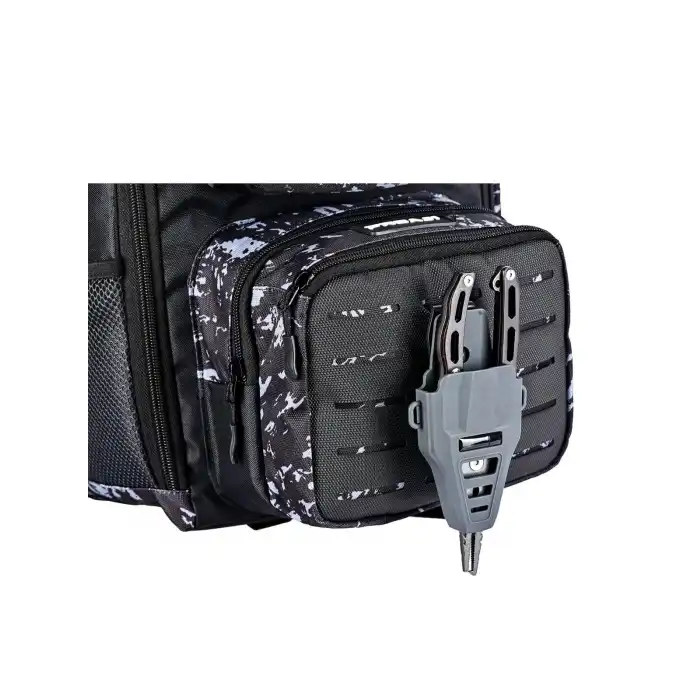 Fujin ProAji Back Pack Black Camo Balıkçı Sırt Çantası