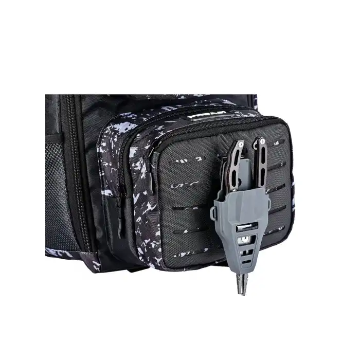 Fujin ProAji Back Pack Black Camo Balıkçı Sırt Çantası