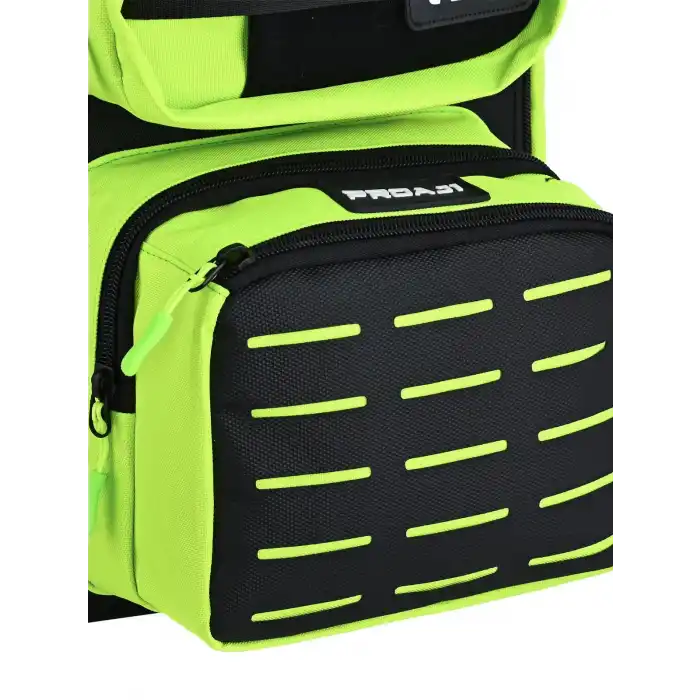 Fujin ProAji Back Pack Black Lime Balıkçı Sırt Çantası