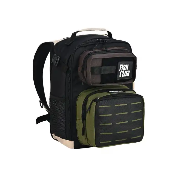 Fujin ProAji Back Pack Green Bej Balıkçı Sırt Çantası