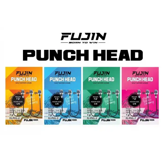 Fujin Punch Head Jighead FJ-PH #1/0