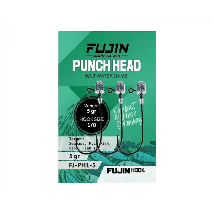 Fujin Punch Head Jighead FJ-PH #1/0