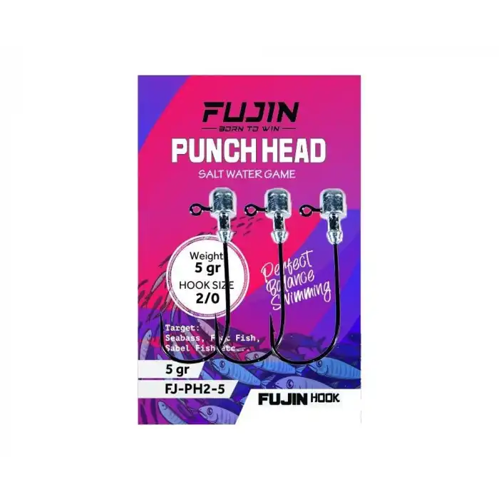 Fujin Punch Head Jighead FJ-PH #2/0
