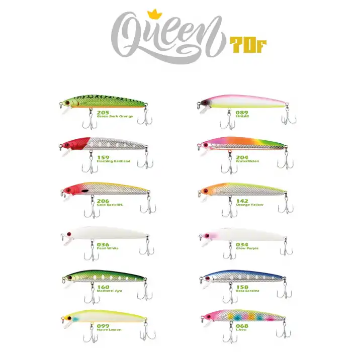 Fujin Queen 70F 70mm Maket Balık