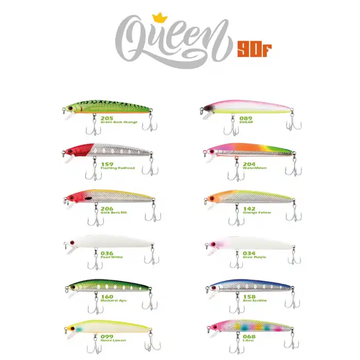 Fujin Queen 90F 90mm Maket Balık