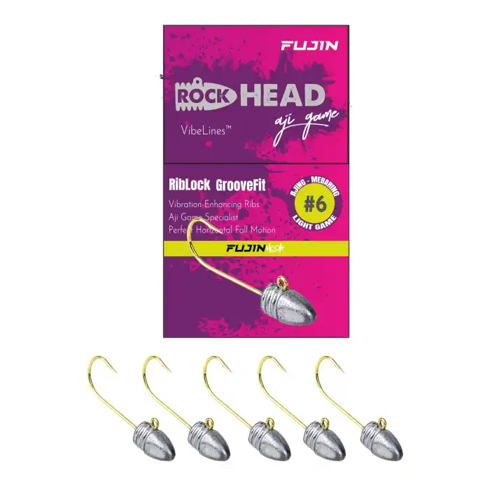 Fujin Rock-Head 6no Aji Game Jighead