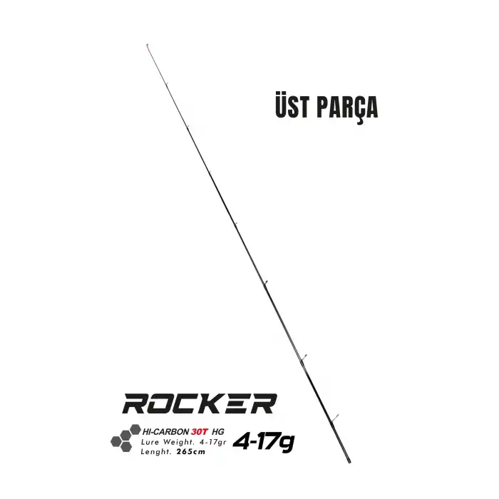 Fujin Rocker 265cm 4-17gr LRF Kamışı #1 Üst Parça