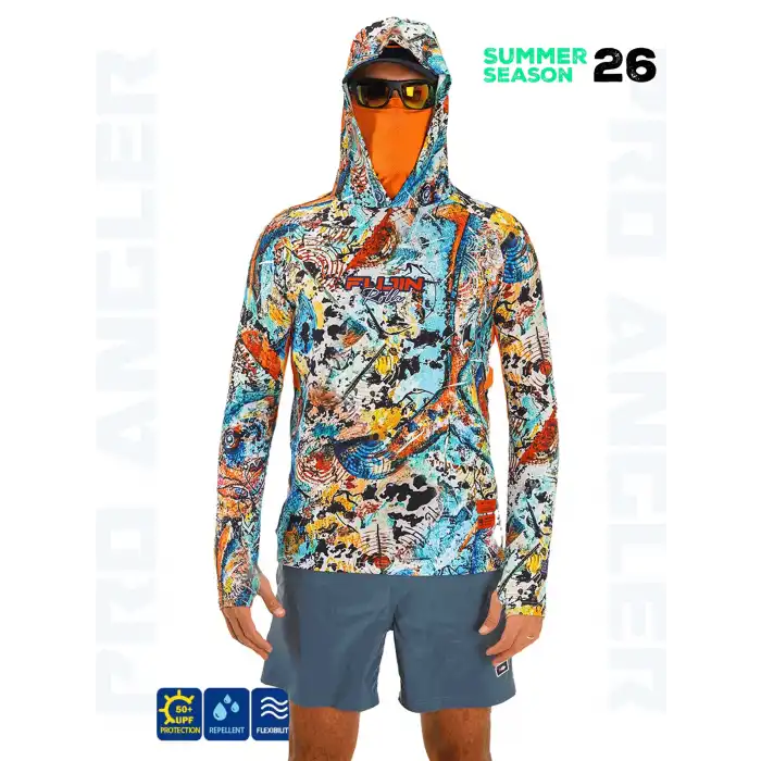 Fujin Rolla S26 Buff&Hoodie Makai Orange