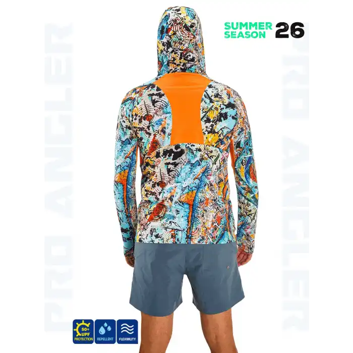 Fujin Rolla S26 Buff&Hoodie Makai Orange
