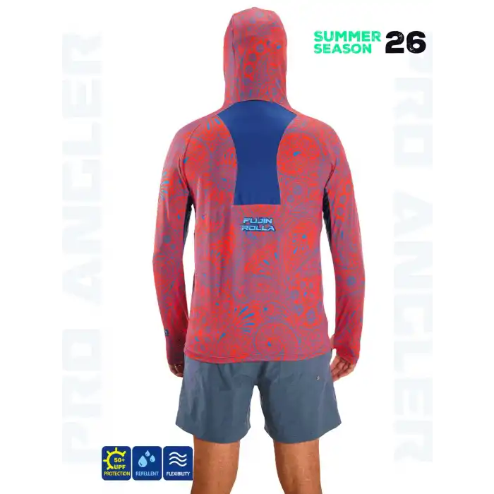 Fujin Rolla S26 Buff&Hoodie Swordfish Red