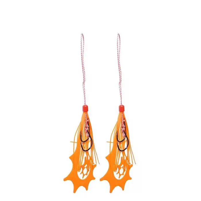 Fujin Rubber Hazır Skirt + Assist Set Orange H4-06