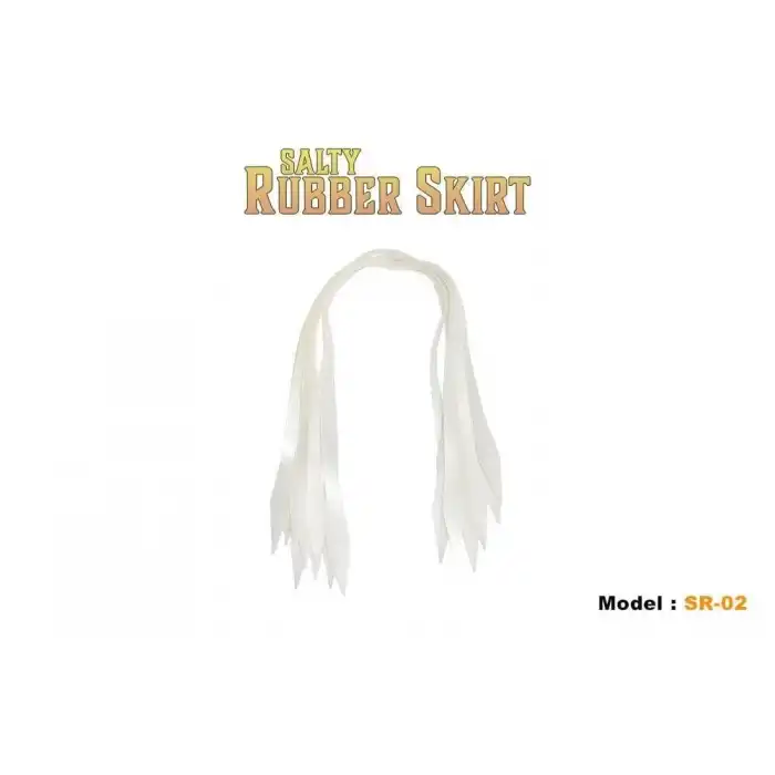 Fujin Rubber Skirt Düz Püskül Set #SR-02