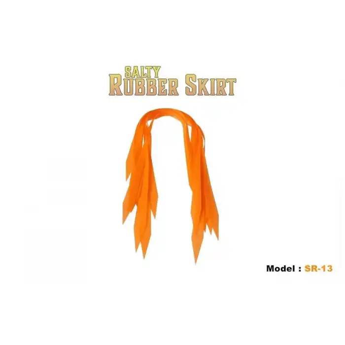 Fujin Rubber Skirt Düz Püskül Set #SR-13