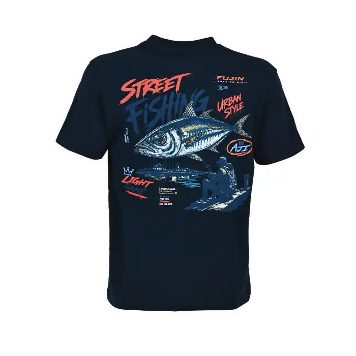 Fujin S26 Street Fishing T-Shirt Dark Navy