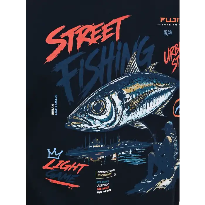 Fujin S26 Street Fishing T-Shirt Dark Navy