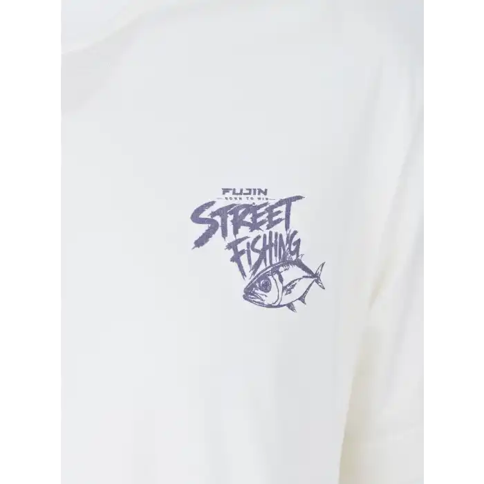 Fujin S26 Street Fishing T-Shirt Ecru