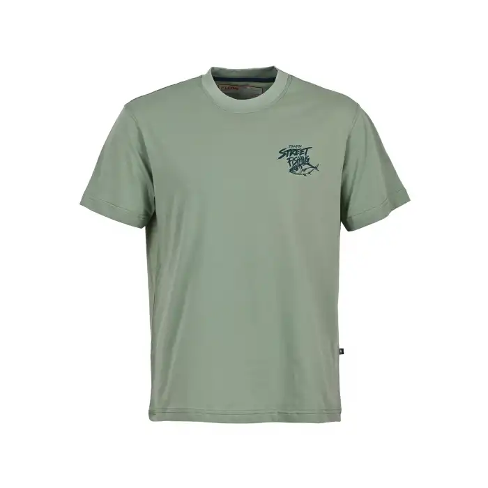 Fujin S26 Street Fishing T-Shirt Green
