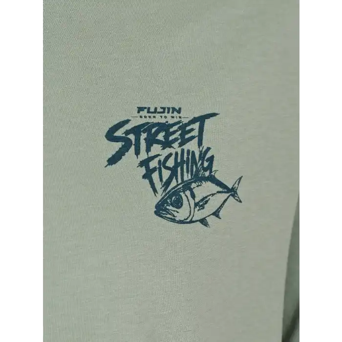Fujin S26 Street Fishing T-Shirt Green