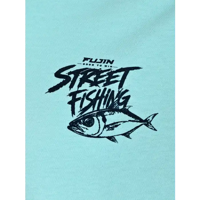 Fujin S26 Street Fishing T-Shirt Turquoise