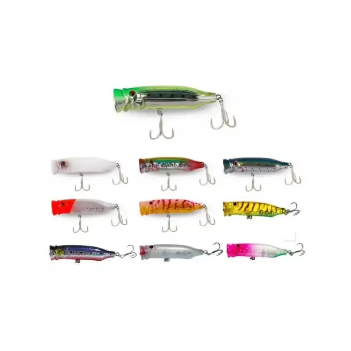 Fujin Salt Popper 70mm 9.5gr Su Üstü Maket Balık