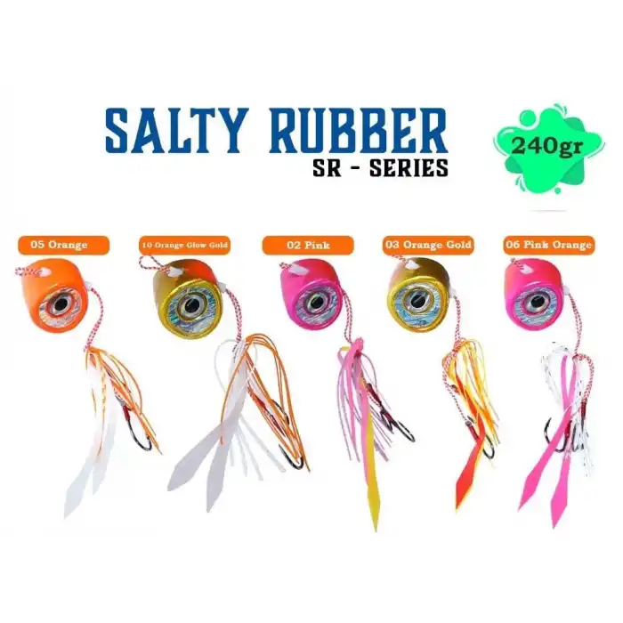 Fujin Salty Rubber 240gr SR Serisi Tai Rubber Set