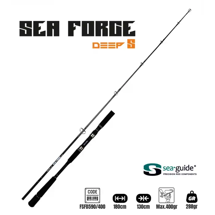 Fujin Sea Force Deep S 180cm Max 400gr Tekne Kamış
