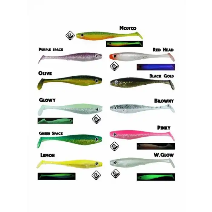 Fujin Shady 10cm Silikon Balık