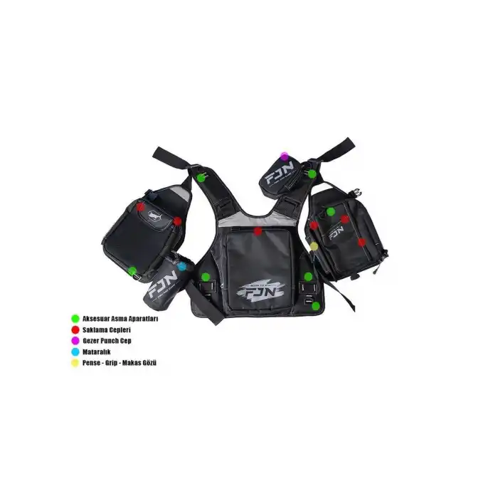 Fujin Shogun Vest Spin Yeleği