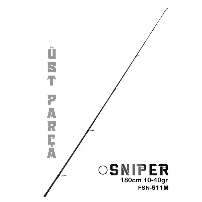 Fujin Sniper 180cm 10-40gr Üst Parça