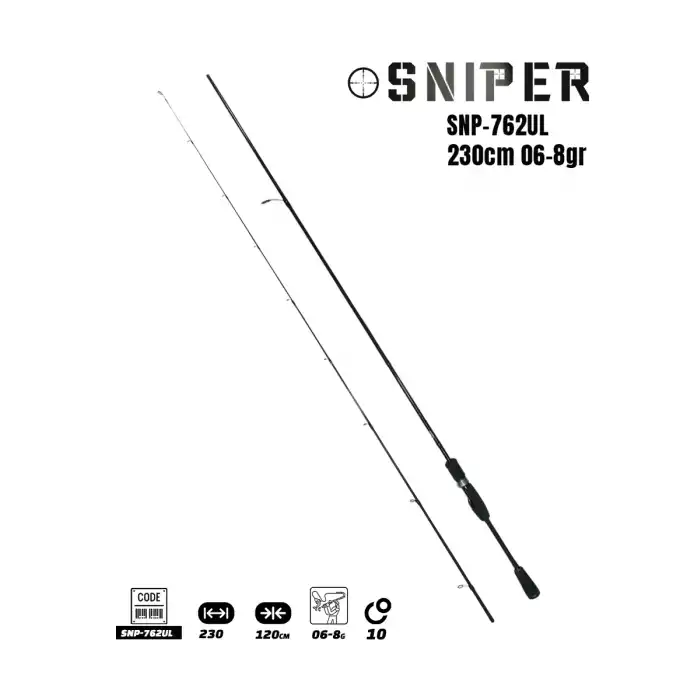 Fujin Sniper 230cm 06-8gr Ultra Light LRF Kamışı FSN-762UL