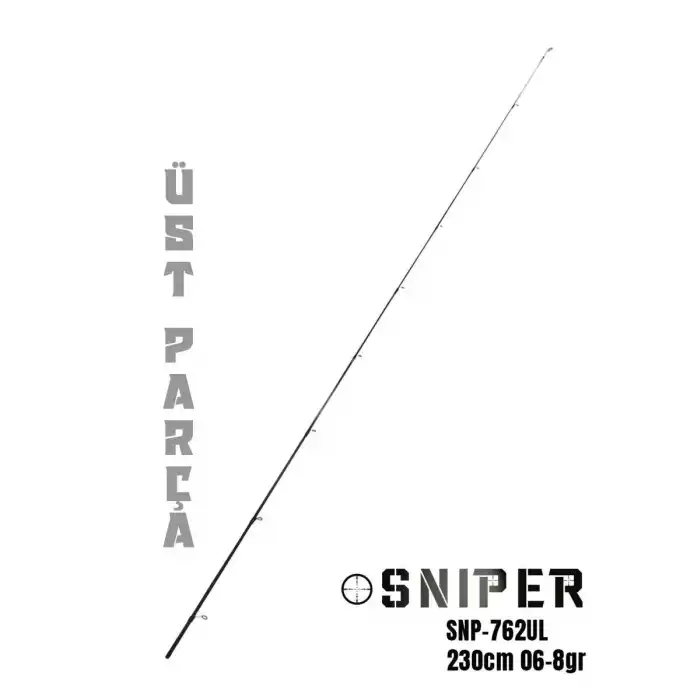 Fujin Sniper 230cm 06-8gr Üst Parça