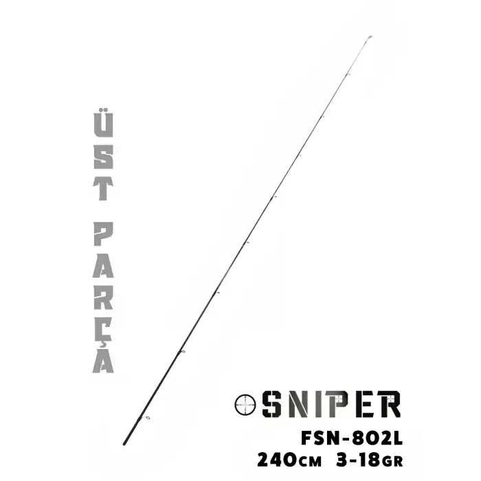 Fujin Sniper 240cm 3-18gr Üst Parça
