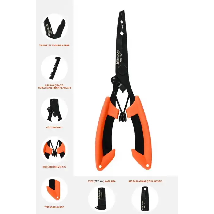 Fujin Sniper Pliers Balıkçı Pensesi