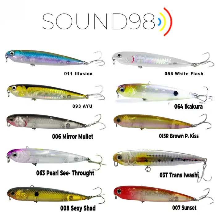 FUJIN Sound98 9,8cm 10,6gr Su Üstü Maket Balık