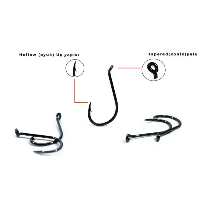 Fujin SSW Delikli Kaynaklı Çapraz  Octopus Kancası